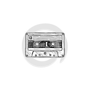 Compact tape cassette