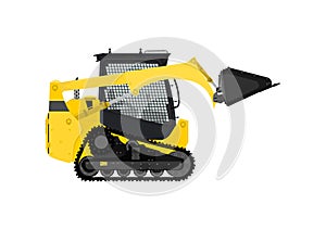 Compact track loader.