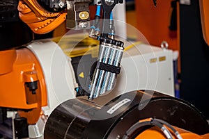 Compact laser welding head