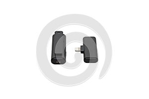 Compact wireless microphone system for phone