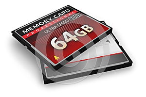 CompactFlash memory cards