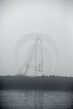 Compacting Crane in Harbour Mist