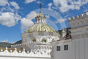 Compania de Jesus Dome, Quito, Ecuador