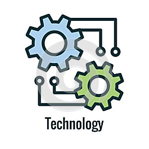 Company Analysis Factor Icon Depicting Pestel Method