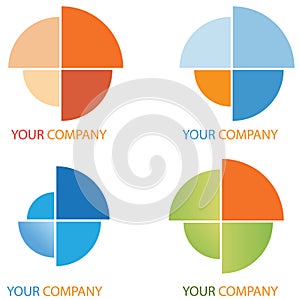 Company business logo - Investment