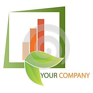 Company business logo - Investment