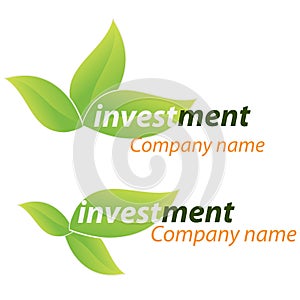 Company business logo - Investment