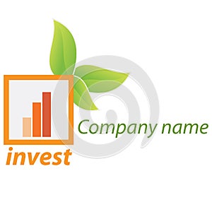 Company business logo - Investment