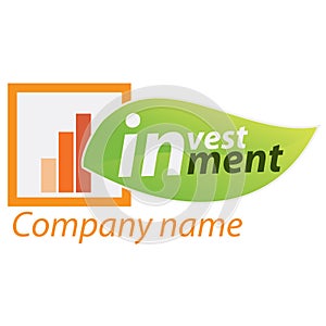 Company business logo - Investment