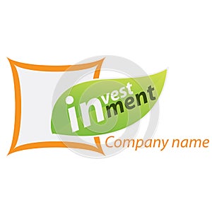 Company business logo - Investment