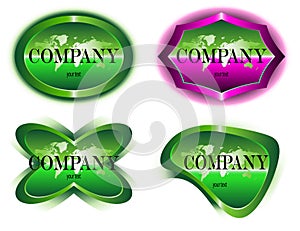 Company label design