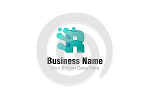 Company Letter R Logo Template