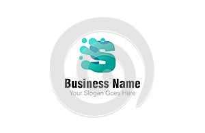 Company Letter S Logo Template