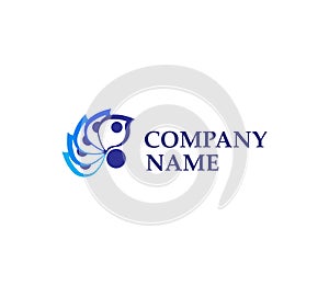 Company logo abstract simple creative design