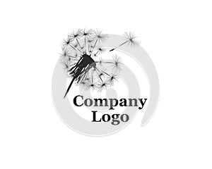 Company Logo with dandelion