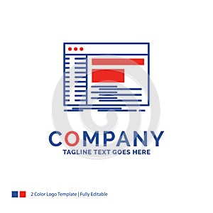 Company Name Logo Design For Admin, console, panel, root, softwa