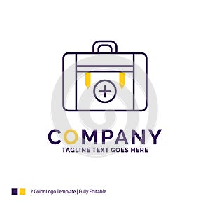 Company Name Logo Design For bag, camping, health, hiking, lugga