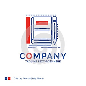 Company Name Logo Design For Book, notebook, notepad, pocket, sk