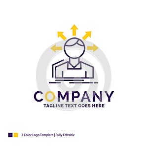 Company Name Logo Design For conversion difference, diversity, o