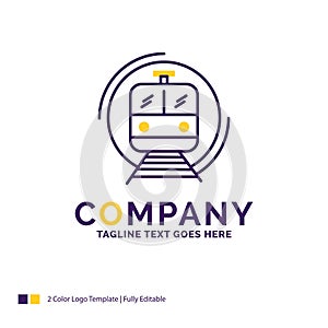 Company Name Logo Design For metro, train, smart, public, transp photo