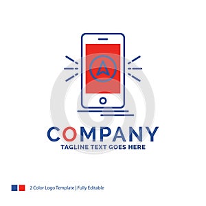 Company Name Logo Design For navigation, app, camping, gps, loca