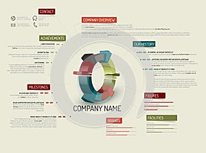 Company overview template