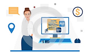 Company website development builder and maintenance process