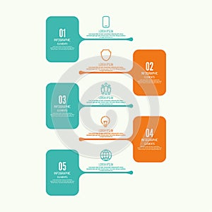 Comparative chart with banner