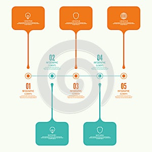 Comparative chart with banner