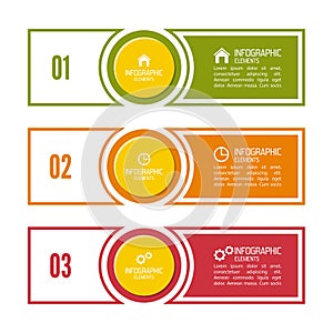 Comparative chart with banner