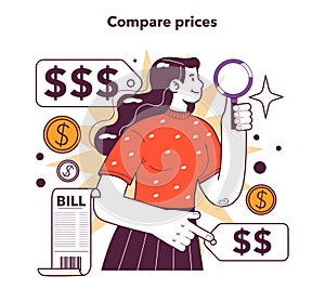 Compare prices to decrease your spendings. Risk management