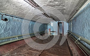 Compartment of an old abandoned buildings for civil protection