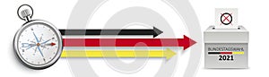 Compass 3 Arrows Vote Bundestagswahl 2021
