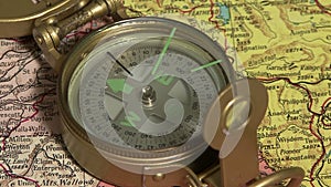 Compass closeup