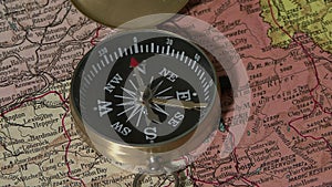 Compass closeup