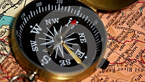 Compass closeup