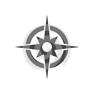 Kompas ikona vektor 