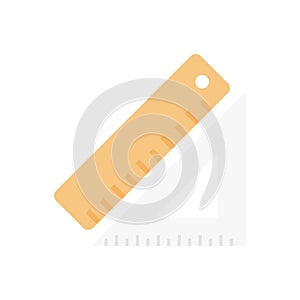 Compass vector flat color icon