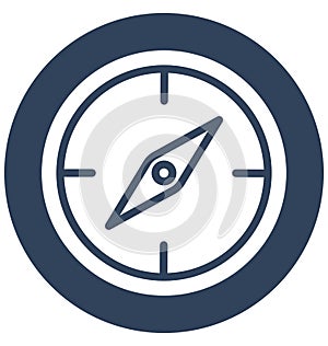 Print Compass Isolated Vector Icon which can easily modify or edit Compass Isolated Vector Icon which can easily modify or edit