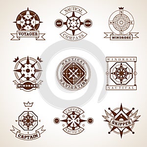 Compass Label Set