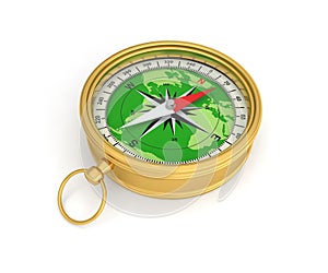 Compass north south east  west direction