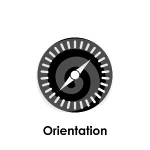 compass, orientation icon. One of business collection icons for websites, web design, mobile app