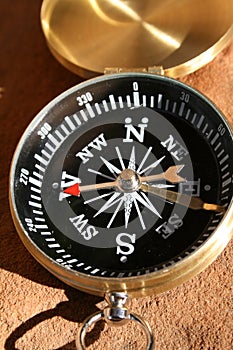 Kompas body západ 