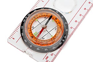 Compass ruler