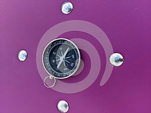 the compass shows the direction it& x27;s time to hit the road