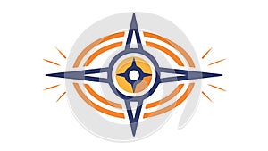 Compass Star Navigation, Direction Adventure Travel, vector design Generative AI