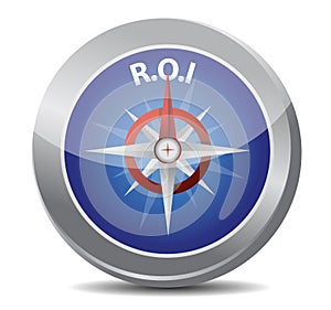 Compass symbol return on investment