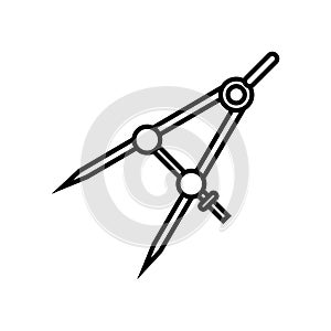 Compass tool line style icon