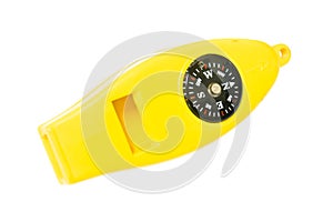 Compass, whistle