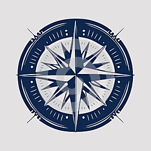 compass wind rose vector vector illustration. wind rose vector illustrator. vintage compass.